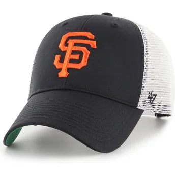 Καπέλο τύπου trucker μαύρο και άσπρο MVP Branson των San Francisco Giants MLB από 47 Brand