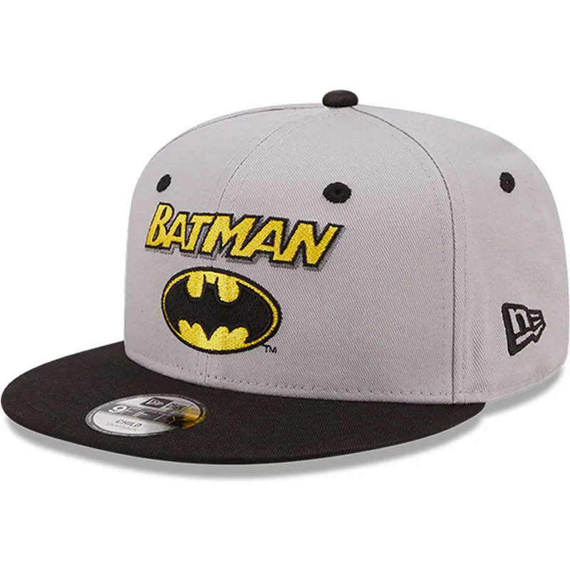 epci-plata-gri-snapback-pentru-copii-9fifty-character-de-batman-dc-comics-de-new-era