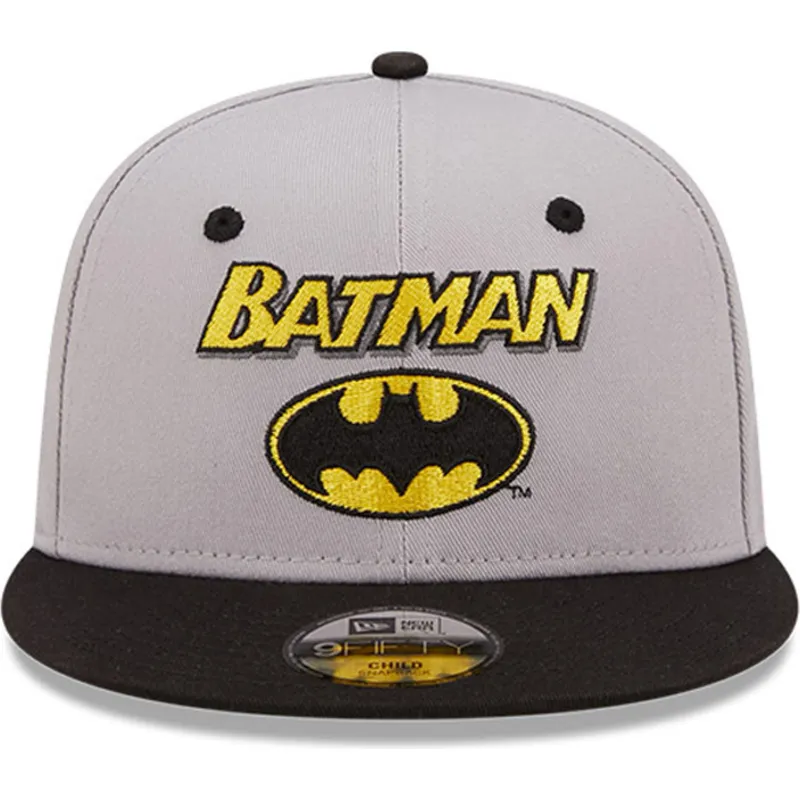 epci-plata-gri-snapback-pentru-copii-9fifty-character-de-batman-dc-comics-de-new-era