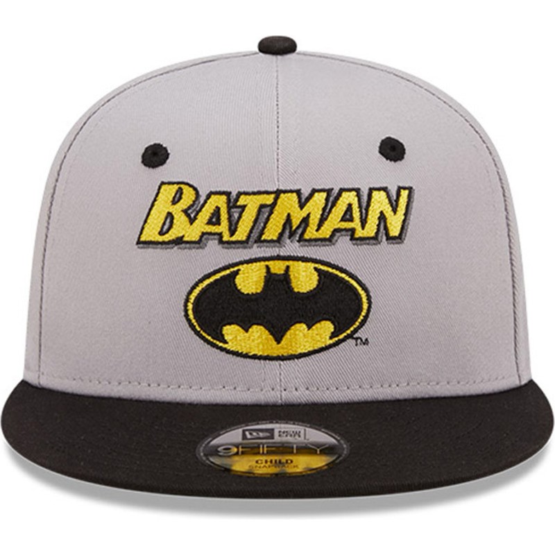 batman flat brim hat