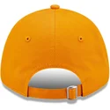 casquette-courbee-orange-ajustable-avec-logo-noir-9forty-league-essential-los-angeles-dodgers-mlb-new-era