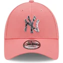 epci-curbata-roz-reglabila-9forty-infill-de-new-york-yankees-mlb-de-new-era