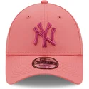 epci-curbata-roz-reglabila-9forty-league-essential-de-new-york-yankees-mlb-de-new-era