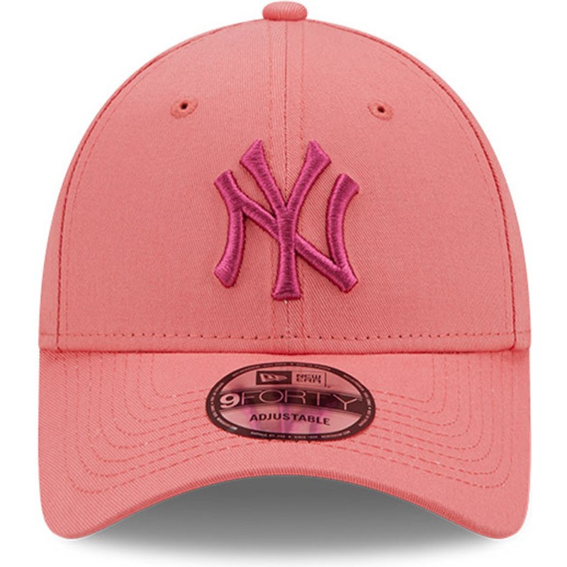 red yankee hat pink brim