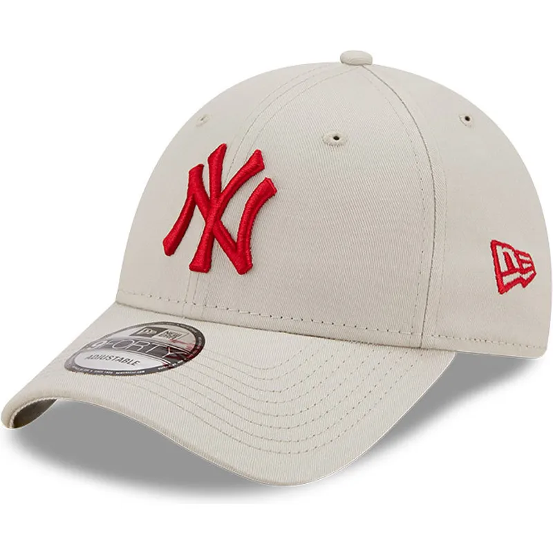 cap-curbata-beige-adjustable-strap-9forty-league-essential-de-new-york-yankees-mlb-de-new-era