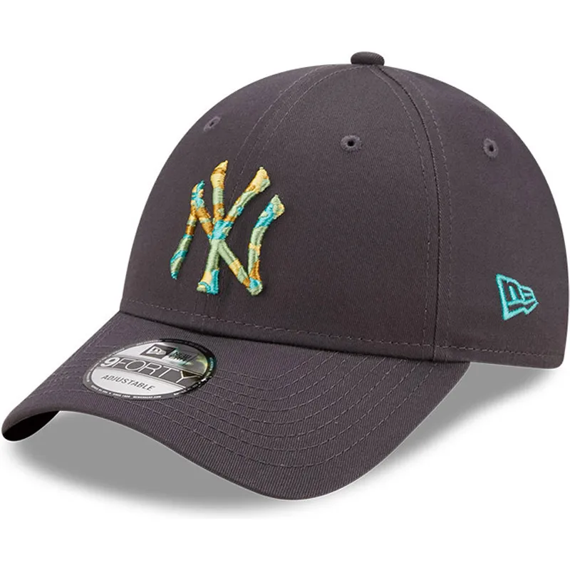 epci-curbata-gri-reglabila-9forty-camo-infill-de-new-york-yankees-mlb-de-new-era
