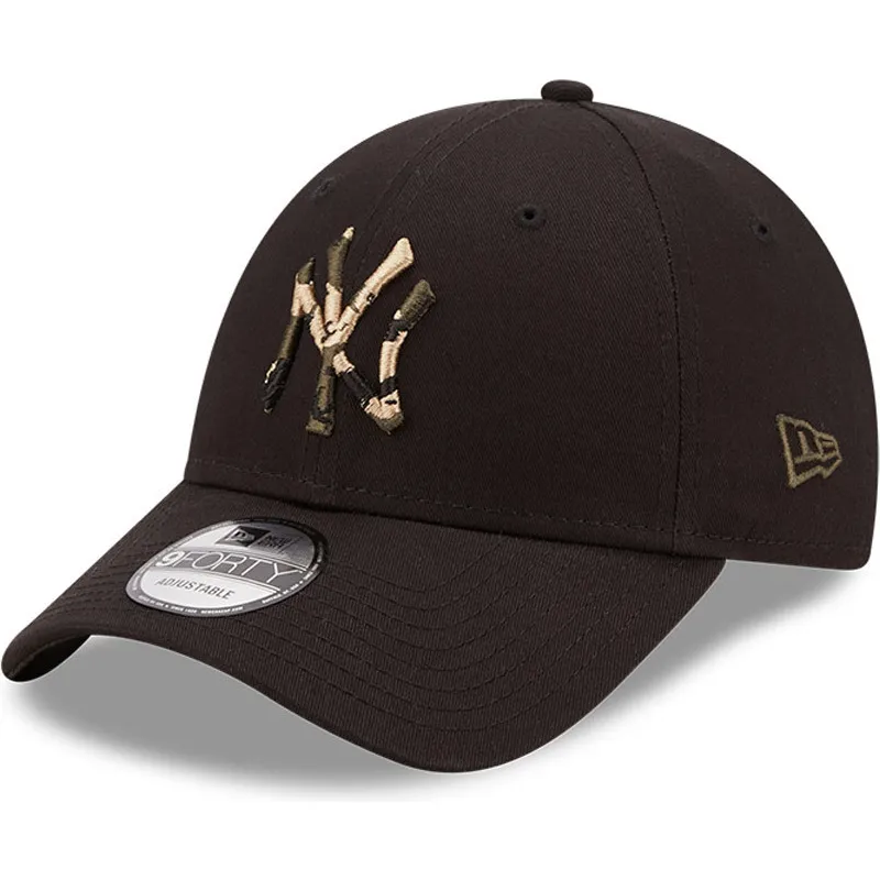epci-curbata-negru-reglabila-9forty-camo-infill-de-new-york-yankees-mlb-de-new-era
