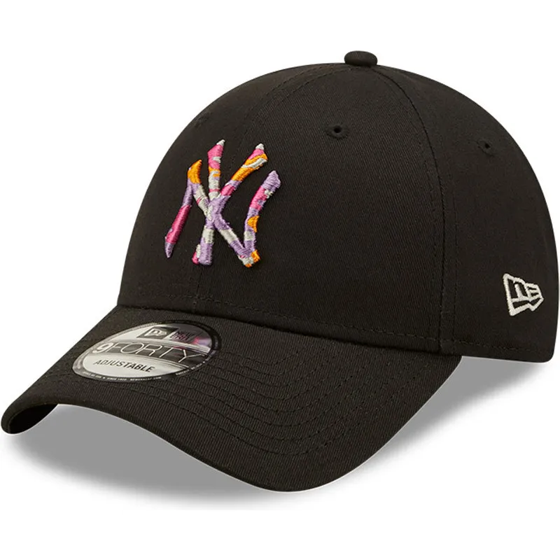 epci-curbata-negru-reglabila-9forty-camo-infill-de-new-york-yankees-mlb-de-new-era