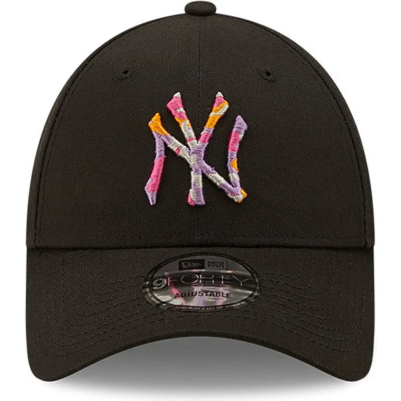 epci-curbata-negru-reglabila-9forty-camo-infill-de-new-york-yankees-mlb-de-new-era