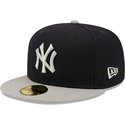 new-era-flat-brim-59fifty-side-patch-new-york-yankees-mlb-navy-blue-and-grey-fitted-cap