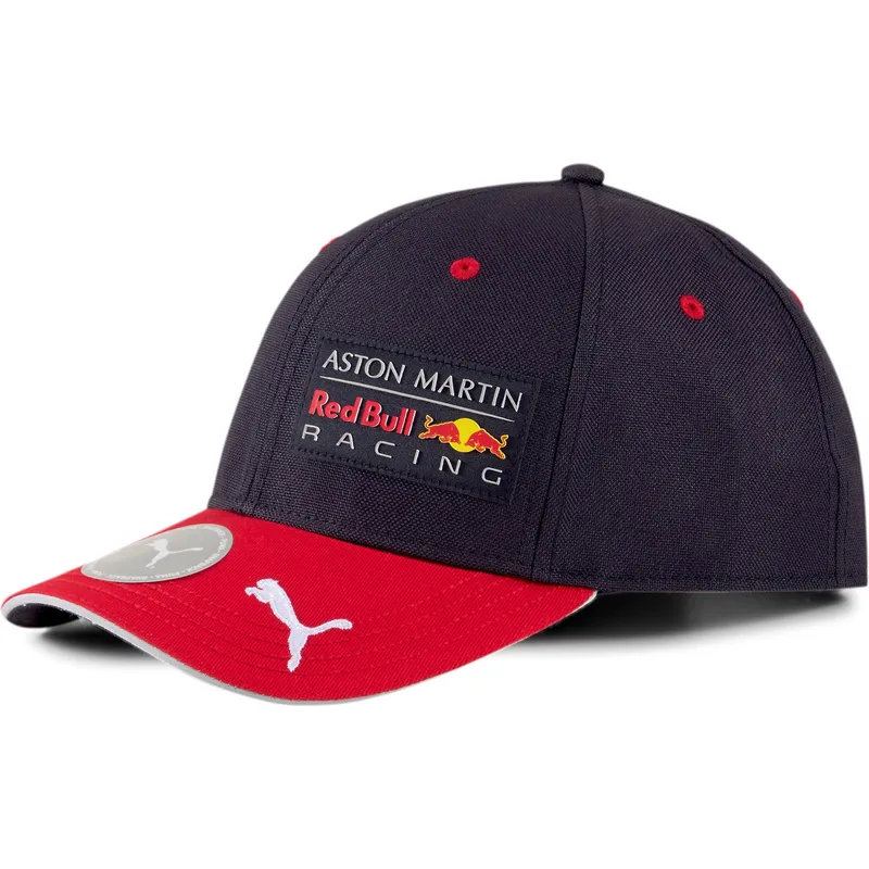 Gorra curva roja ajustable con logo rojo SPTWR Style LC de Ferrari Formula  1 de Puma