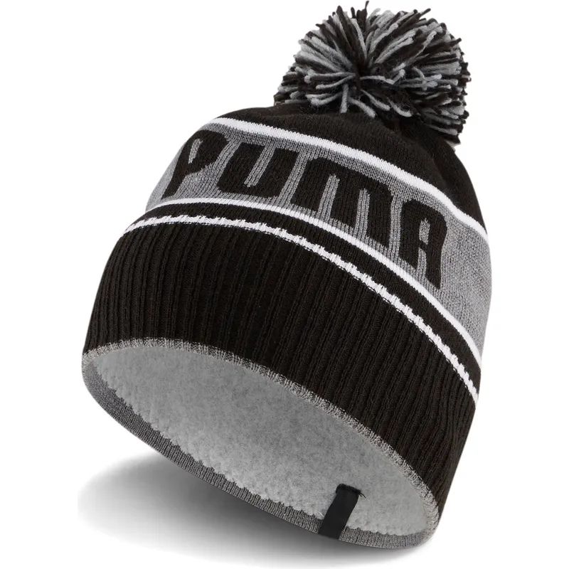 caciuli-pompon-negru-de-puma