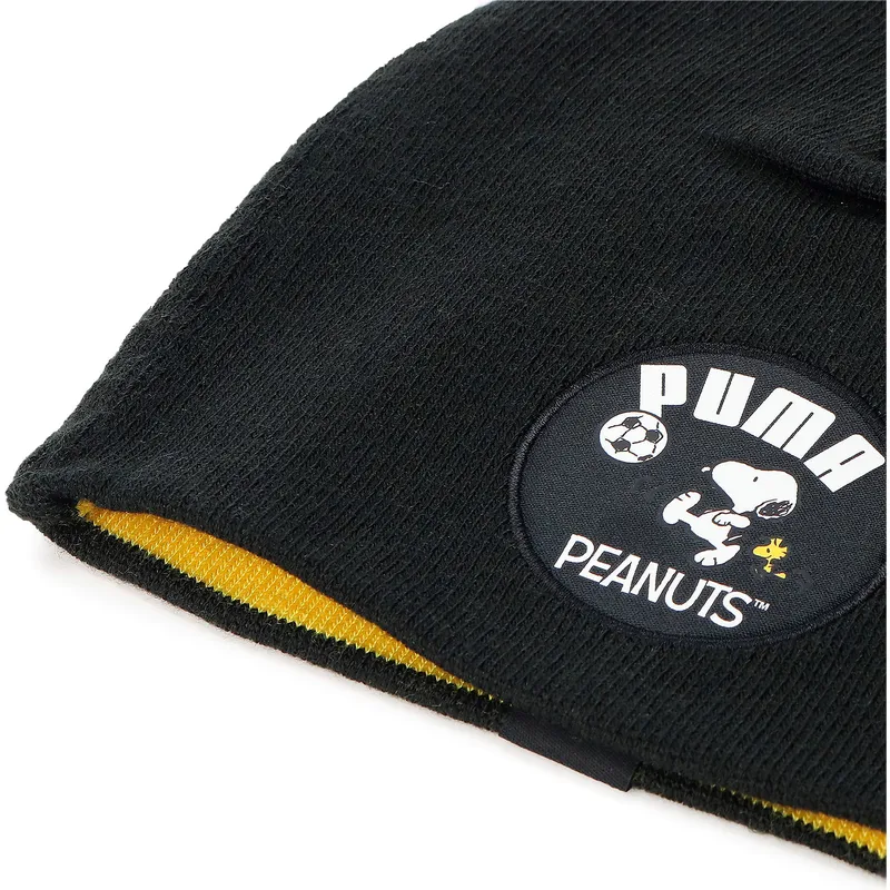 caciuli-negru-pentru-copii-classic-cuffless-de-snoopy-peanuts-de-puma