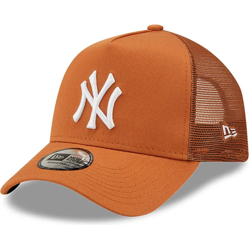 epci-curbata-maro-snapback-a-frame-tonal-mesh-de-new-york-yankees-mlb-de-new-era