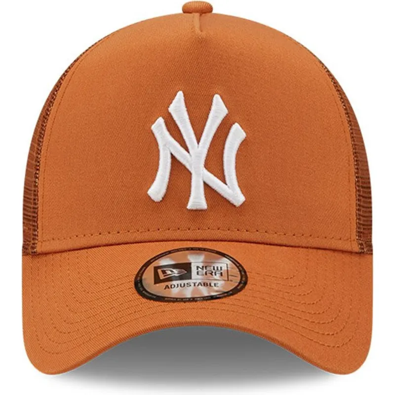 epci-curbata-maro-snapback-a-frame-tonal-mesh-de-new-york-yankees-mlb-de-new-era