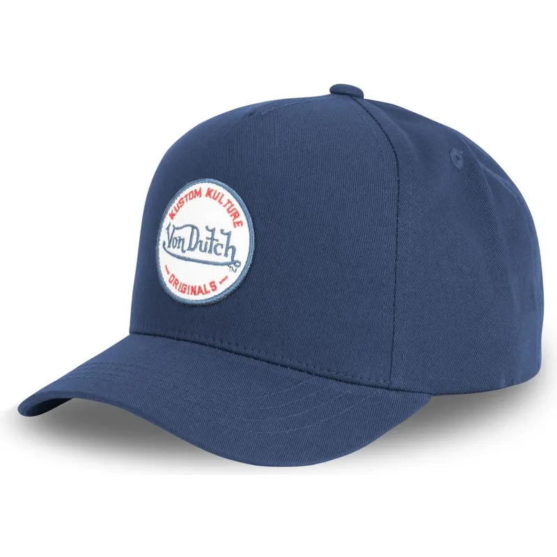 epci-curbata-bleumarin-snapback-kustom-kulture-col-mar1-de-von-dutch
