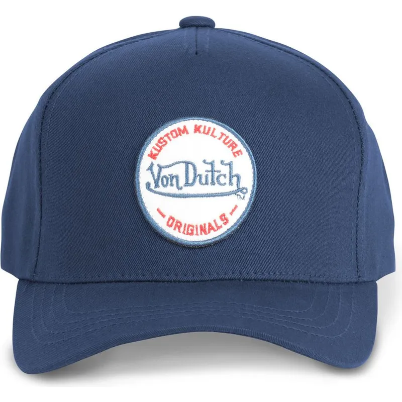 epci-curbata-bleumarin-snapback-kustom-kulture-col-mar1-de-von-dutch
