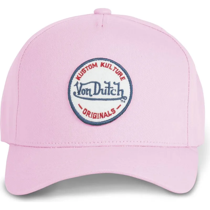 cappellino-rosa-snapback-kustom-kulture-col-lpnk-di-von-dutch
