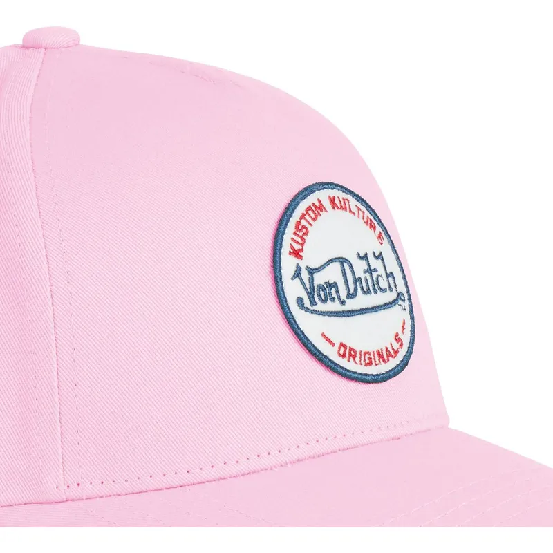 cappellino-rosa-snapback-kustom-kulture-col-lpnk-di-von-dutch