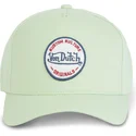 von-dutch-curved-brim-kustom-kulture-col-mint-green-snapback-cap