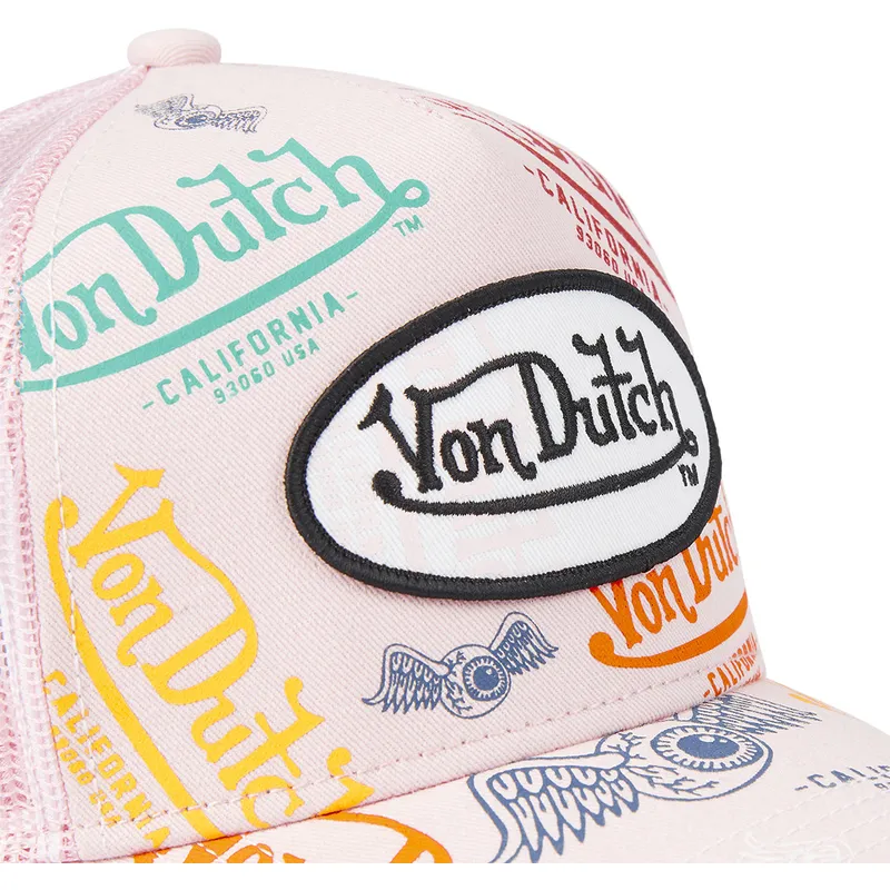 cap-curbata-pink-snapback-de-von-dutch