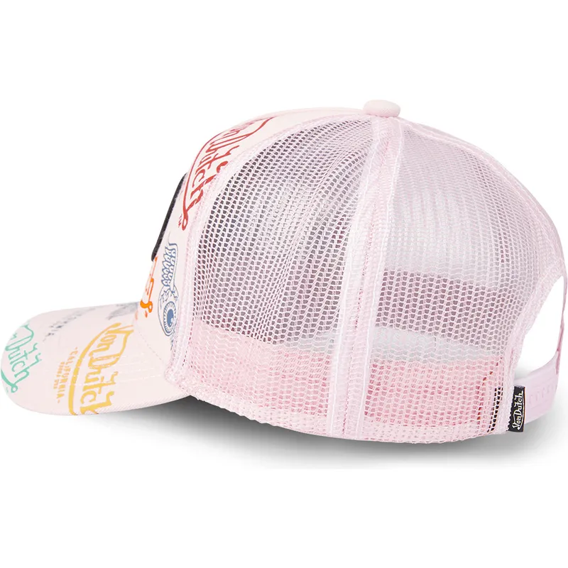 cap-curbata-pink-snapback-de-von-dutch