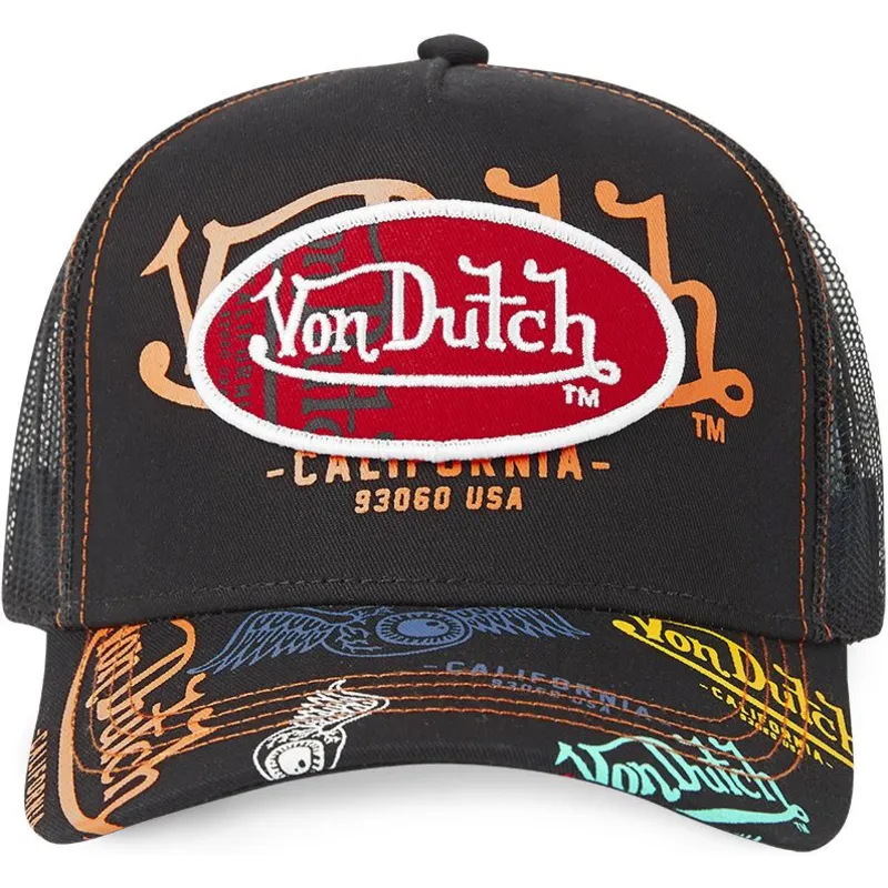 cap-curbata-black-snapback-de-von-dutch