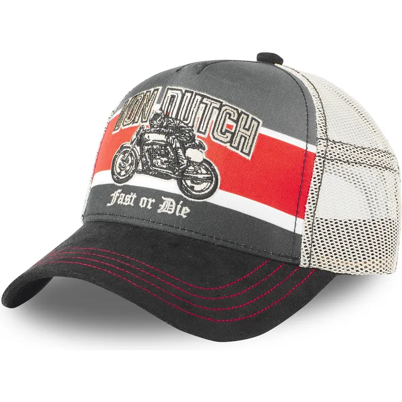 cappello-trucker-nero-fast-or-die-fas-di-von-dutch