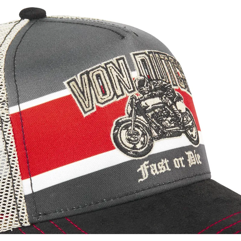 cappello-trucker-nero-fast-or-die-fas-di-von-dutch