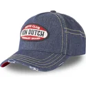 epci-curbata-albastru-reglabila-vaquero-moto-club-moto-de-von-dutch