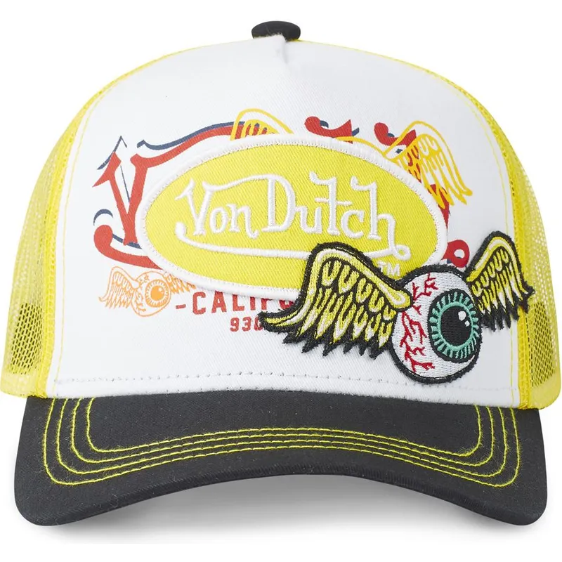 epci-curbata-galben-snapback-pat-yel-de-von-dutch