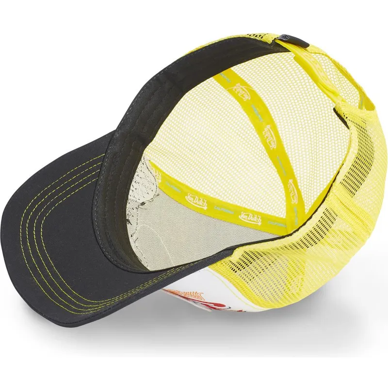 cap-curbata-yellow-snapback-de-von-dutch