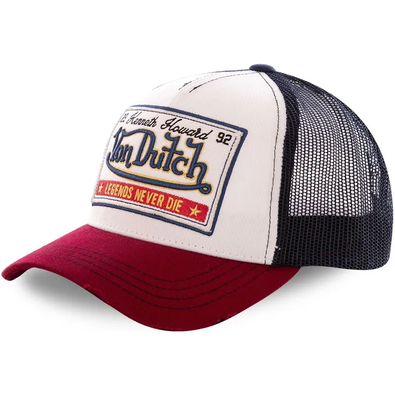 cap-curbata-white-snapback-de-von-dutch