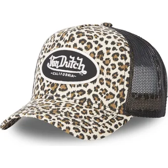 Șepci curbată leopard snapback LEO BE de Von Dutch