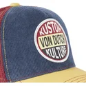 epci-curbata-bleumarin-snapback-kustom-kulture-kus-de-von-dutch