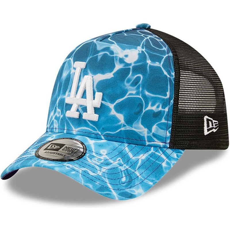 dodgers new era trucker hat