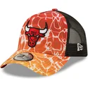 epci-curbata-portocaliu-snapback-a-frame-summer-city-de-chicago-bulls-nba-de-new-era