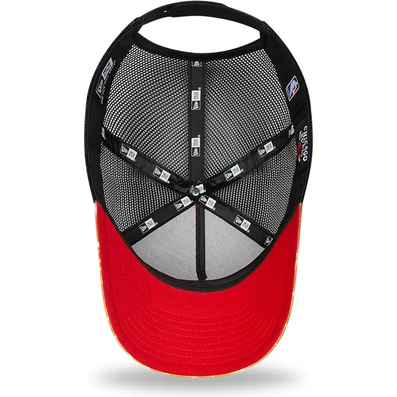 epci-curbata-portocaliu-snapback-a-frame-summer-city-de-chicago-bulls-nba-de-new-era