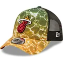 epci-curbata-papagal-snapback-a-frame-summer-city-de-miami-heat-nba-de-new-era
