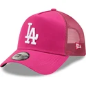 epci-curbata-roz-snapback-a-frame-tonal-mesh-de-los-angeles-dodgers-mlb-de-new-era