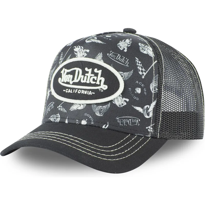 epci-curbata-negru-snapback-tat05-de-von-dutch