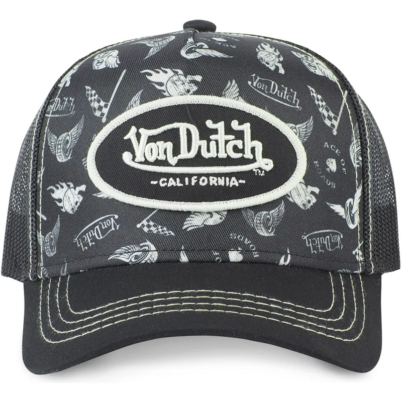 epci-curbata-negru-snapback-tat05-de-von-dutch