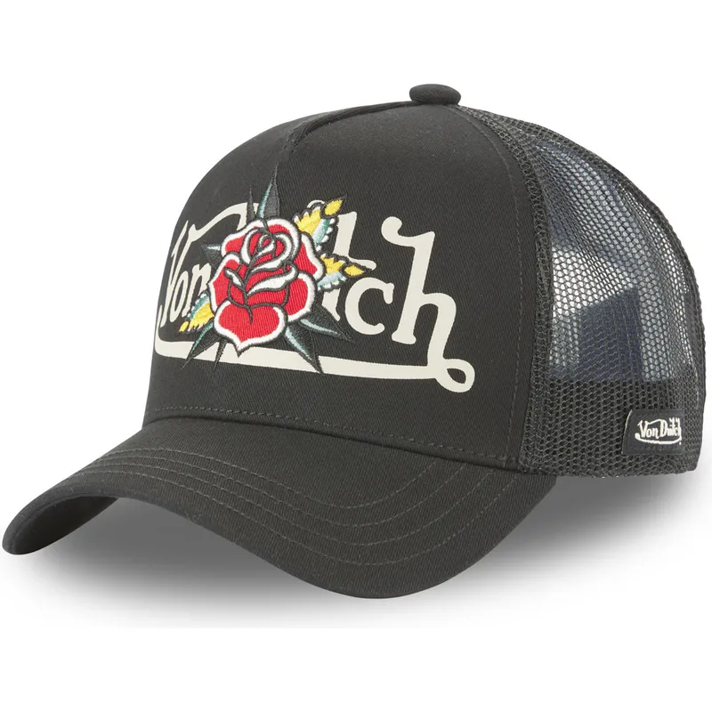 epci-curbata-negru-snapback-flor-nr-de-von-dutch