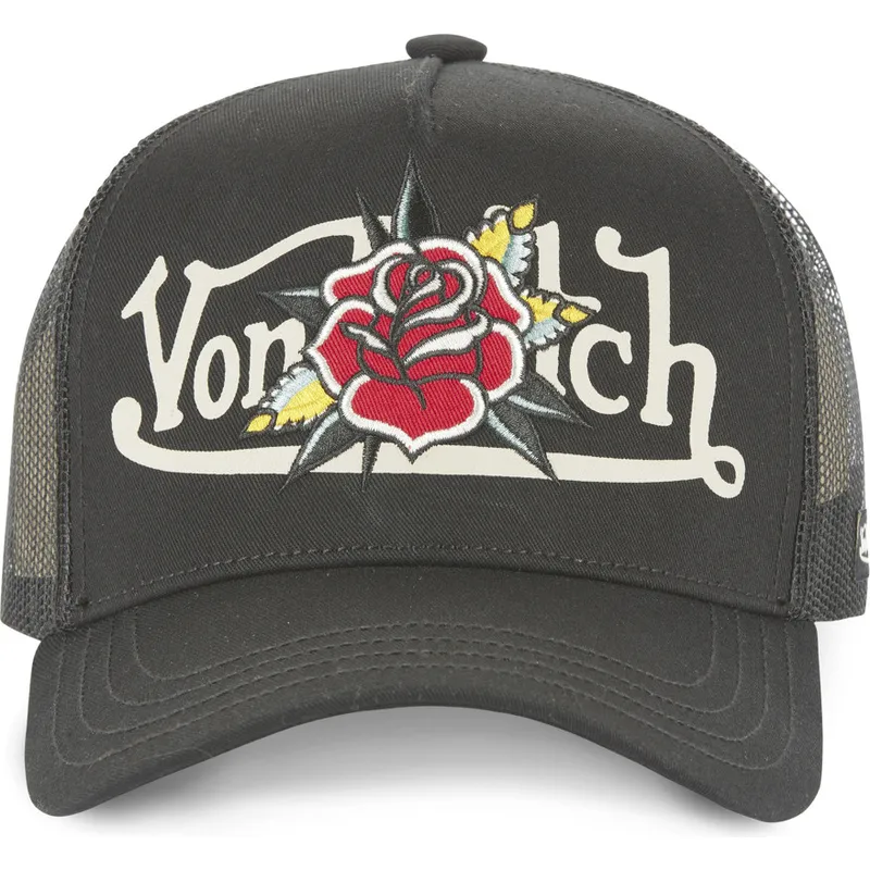 epci-curbata-negru-snapback-flor-nr-de-von-dutch