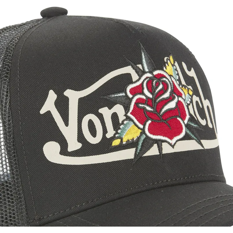 epci-curbata-negru-snapback-flor-nr-de-von-dutch
