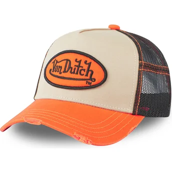 Șepci curbată portocaliu snapback ORA de Von Dutch
