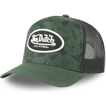 Cappellino trucker verde TAT03 di Von Dutch