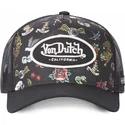 cappellino-trucker-nero-tattoo-tat-nr-di-von-dutch