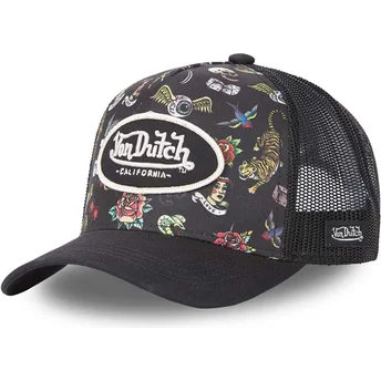 Cap curbată black snapback de Von Dutch