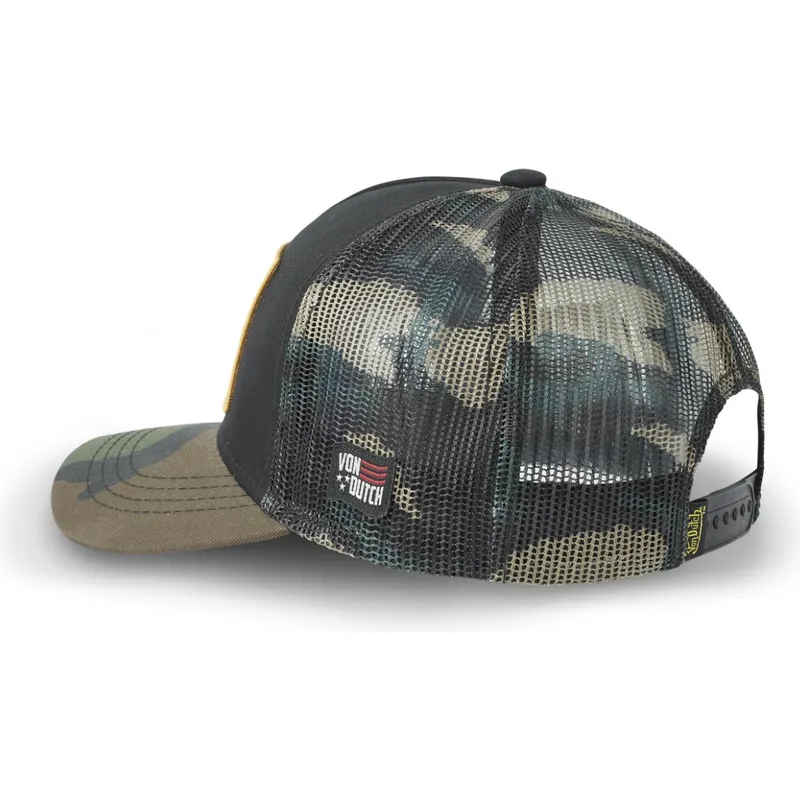 epci-curbata-negru-snapback-wolf-de-von-dutch